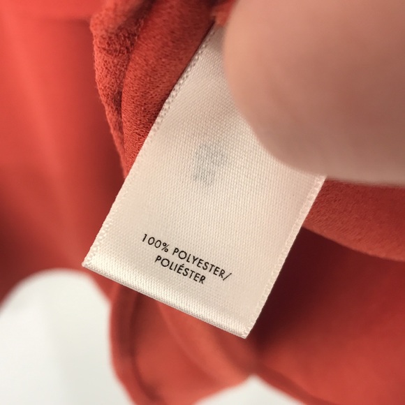 Ann Taylor ruffle tank Burnt orange - Picture 5 of 10